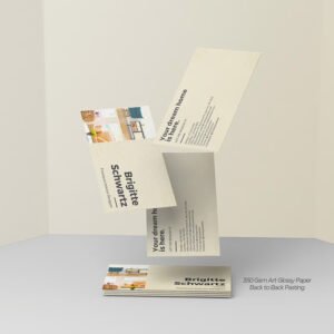 1000 Business Card, Back to Back Pasting