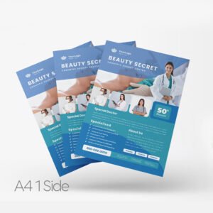 A4 Flyer 1 Side170 gsm Glossy