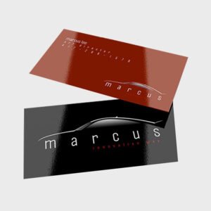 Premium Business Card, Glossy 400gsm