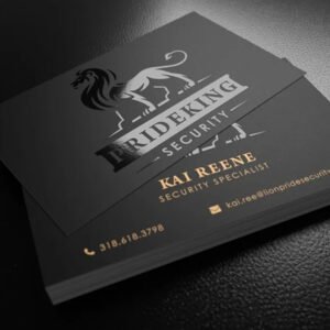 Premium Rounded Corner Spot UV Matt Laminated 400gsm