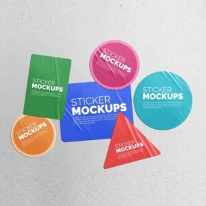 1000 Glossy Laminated Sticker 80gsm