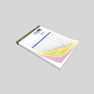 10 NCR Books A4 Two Color Printing 1+1